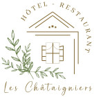 Hôtel*** - Restaurant Les Châtaigniers hotel logohotel logo