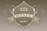 Hôtel Castex logotipo del hotelhotel logo