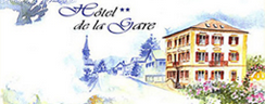 Hôtel de la Gare hotel logohotel logo