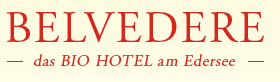 BELVEDERE das BIO HOTEL am Edersee hotel logohotel logo