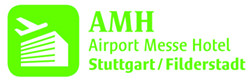 AMH Airport–Messe-Hotel GmbH ホテル　ロゴhotel logo