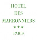 Hôtel Des Marronniers logotipo del hotelhotel logo