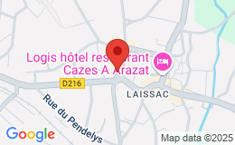 Cliquez sur ce lien pour voir dans Google Maps