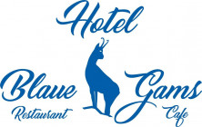 Hotel Blaue Gams λογότυπο ξενοδοχείουhotel logo