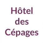 Hôtel des Cepages شعار الفندقhotel logo