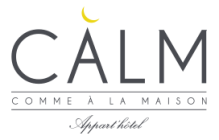 CALM Appart Hôtel hotel logohotel logo