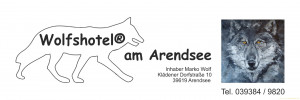 Wolfshotel ® am Arendsee hotel logohotel logo