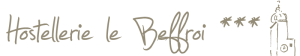 Logo de l'établissement Hostellerie Le Beffroihotel logo