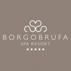 Borgobrufa SPA Resort лого на хотелаhotel logo