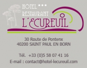 Logo de l'établissement Hôtel-Restaurant L'Ecureuilhotel logo