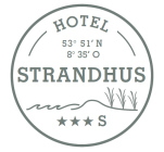 Hotel Strandhus Garni лого на хотелаhotel logo