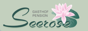 Gasthof Pension Seerose Hotel Logohotel logo