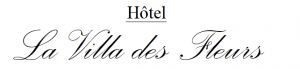 Hôtel La Villa Des Fleurs Hotel Logohotel logo