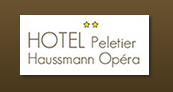 Hôtel Peletier Haussmann Opéra hotel logohotel logo