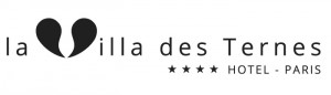 Hôtel La Villa des Ternes ホテル　ロゴhotel logo
