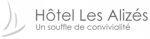 Hôtel Les Alizés شعار الفندقhotel logo