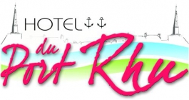 Hôtel du Port Rhu ホテル　ロゴhotel logo