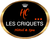 Hostellerie des Criquets hotel logohotel logo