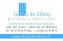 Logo de l'établissement Le Clos de Celonyhotel logo