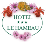 Hôtel*** Le Hameau hotel logohotel logo