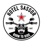 Hotel Sassor酒店标志hotel logo