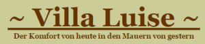 Villa Luise hotel logohotel logo